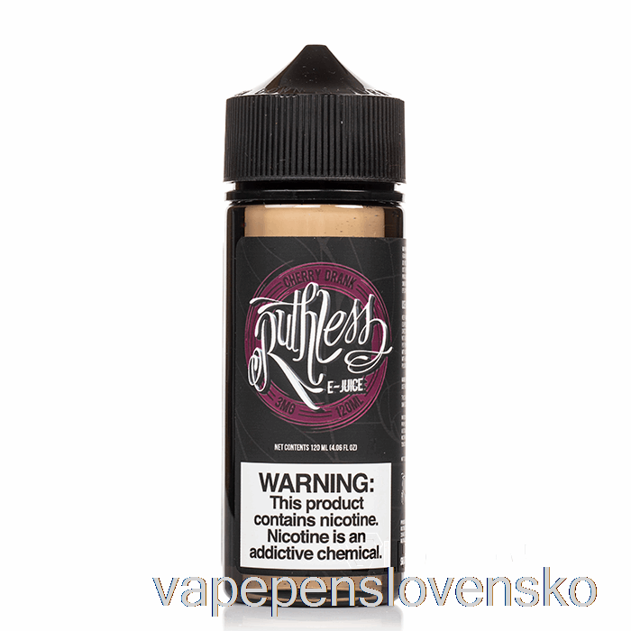 Cherry Drink - Nemilosrdný - 120ml 6mg Vape Bez Nikotinu